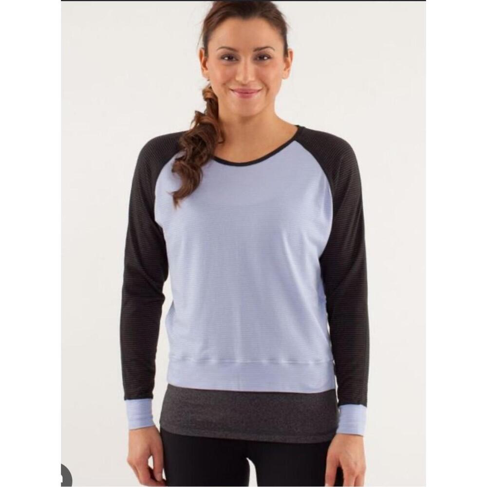 lululemon athletica Techni-Cool Long sleeve - lilac & blk
